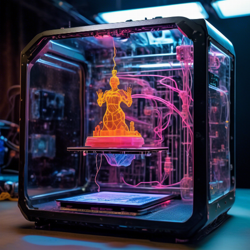 Джинн, напечатанный на 3D принтере